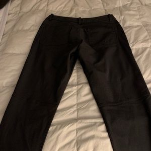 Black lululemon ABC pants Just like new gently worn!